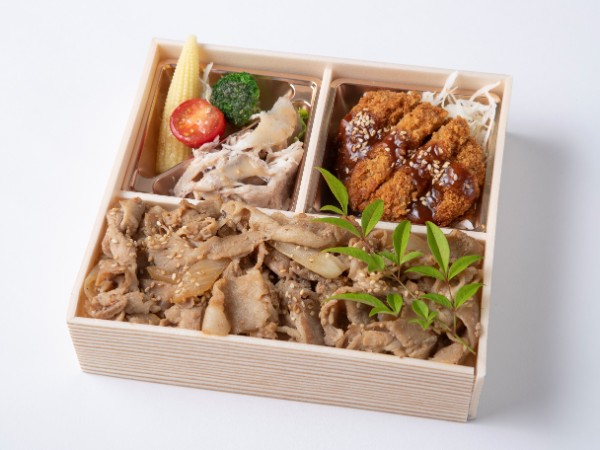厳選ロースカツ＆焼肉カルビ重御膳