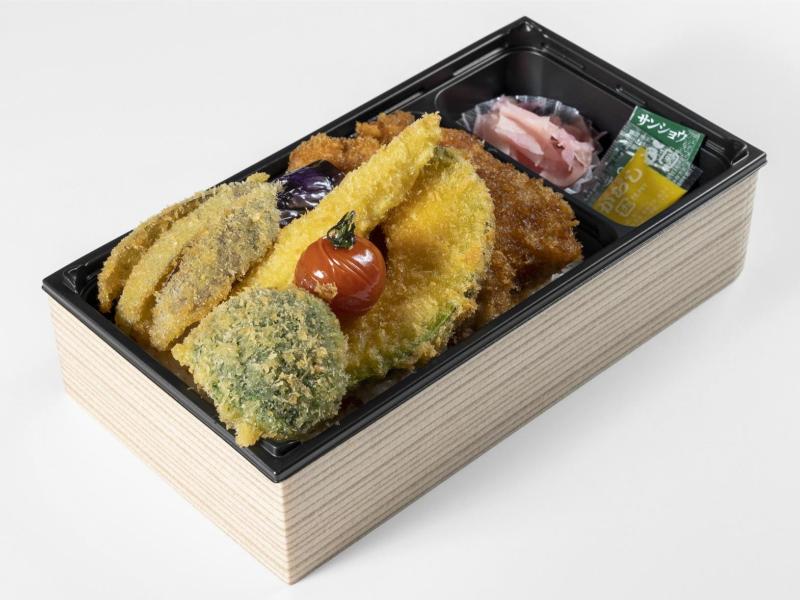 野菜ヒレカツ弁当