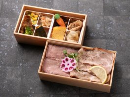 絶品ローストポーク&ローストビーフの二段重御膳
