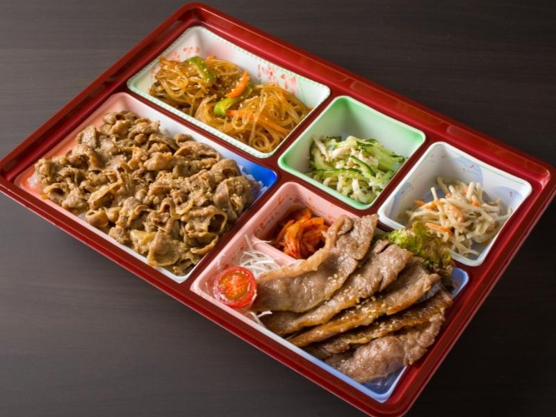 特選カルビ（特選ロース）と牛めし御膳