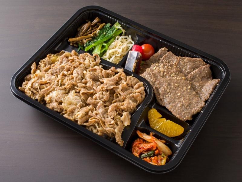 武州和牛ロースと牛めしナムル御膳