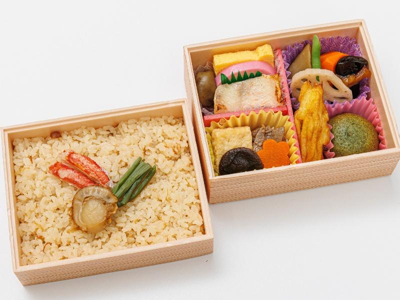 【11/27-2025/02/28限定】ずわい蟹と帆立ごはん折詰