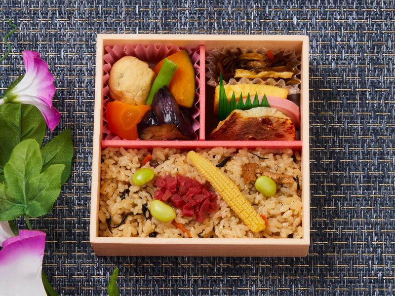 夏のおべんとう～梅ひじきごはん【6月1日～8月30日まで】