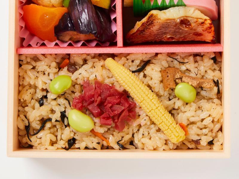 夏のおべんとう～梅ひじきごはん【6月1日～8月30日まで】