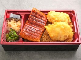 うな重＆鶏天弁当