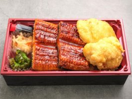 うな重ダブル＆鶏天弁当