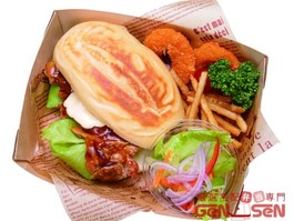 地鶏の照り焼きサンド