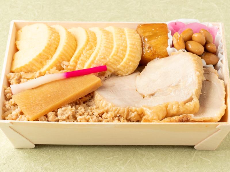 小江戸 鶏照り焼き 鶏そぼろ弁当