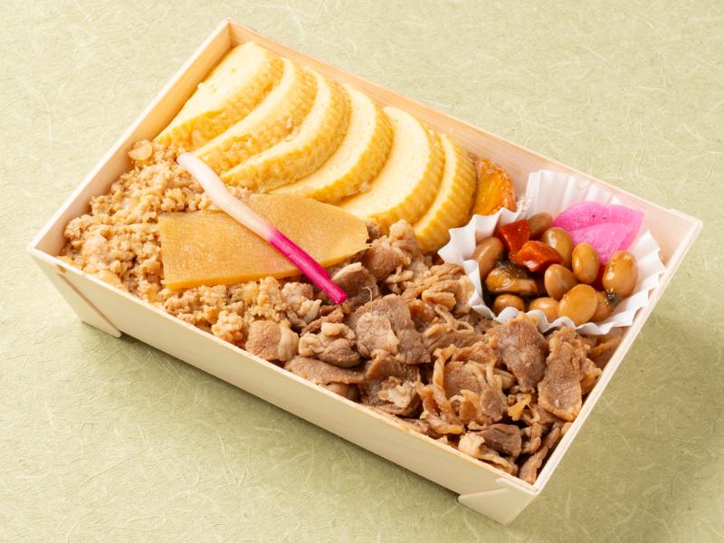 小江戸 牛しぐれ 鶏そぼろ弁当