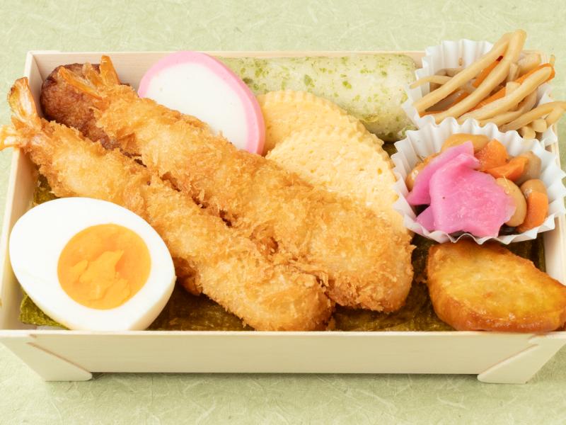 職人仕立て川越海苔重　海老フライ