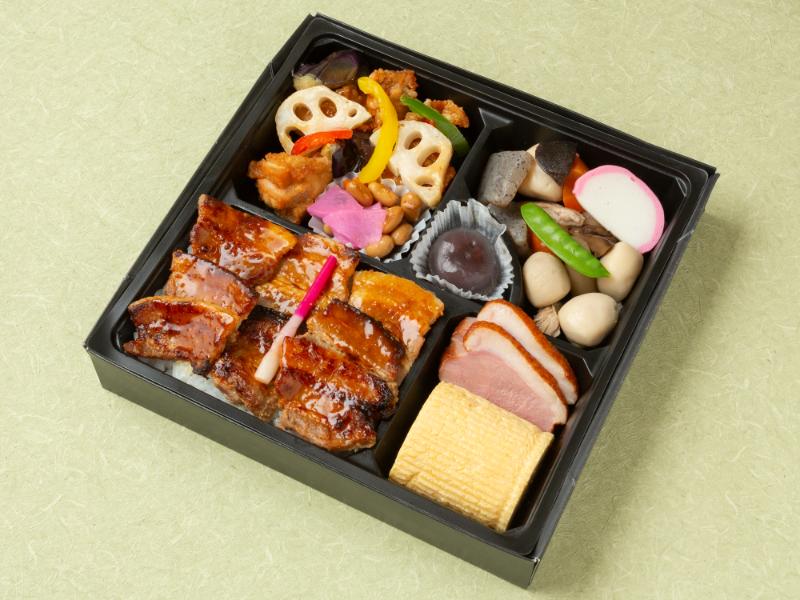 【川越 割烹御膳】彩り黒酢唐揚げと秩父豚みそ重