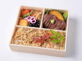 特選黒牛ステーキと炊き込み御膳