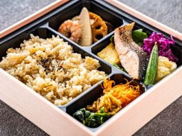 季節の炊き込み焼き魚幕ノ内