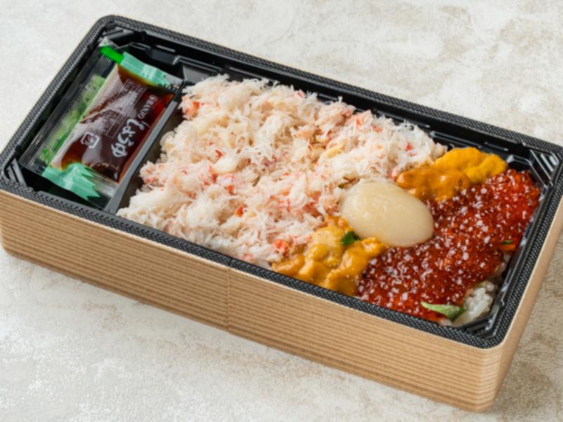 うに・かに・いくら丼