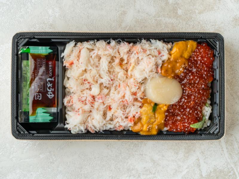 うに・かに・いくら丼