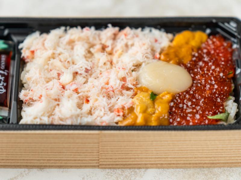 うに・かに・いくら丼