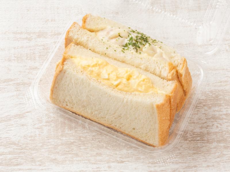 【軽食サンド】ツナ＆玉子