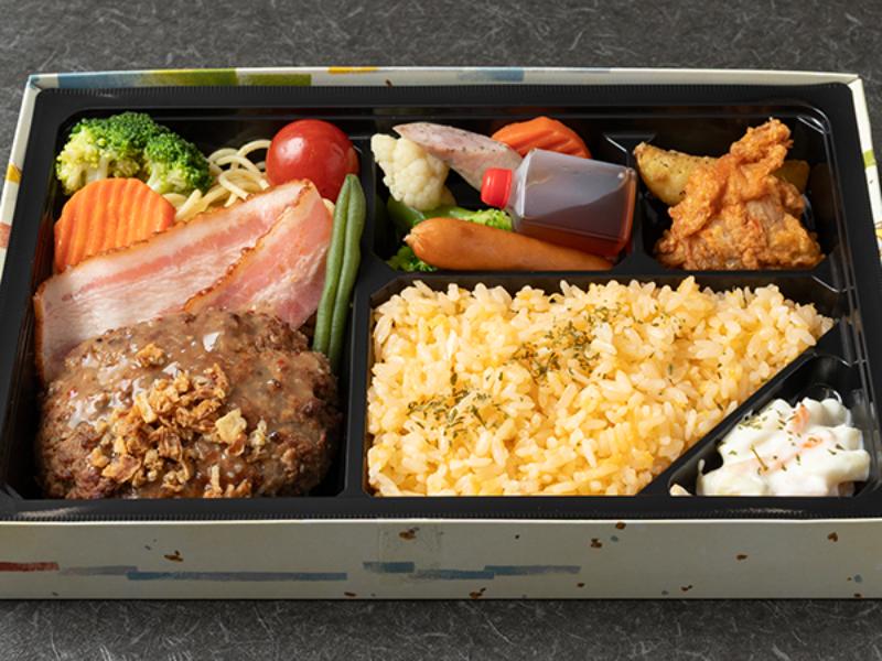 【特選】鎌倉ハムと黒毛和牛ハンバーグ御膳