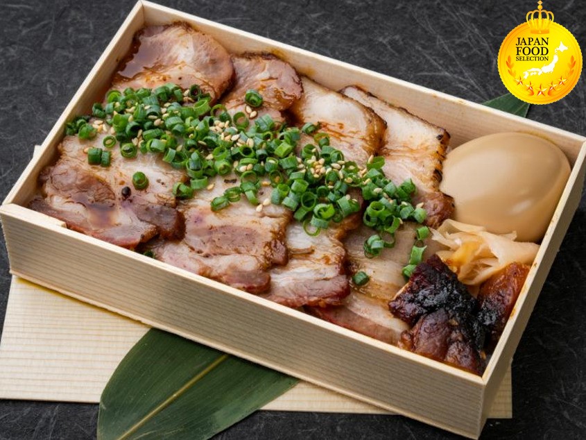 【本格焼豚】蜜汁チャーシュー重【特撰銘柄 林SPF豚】極上２種 70g