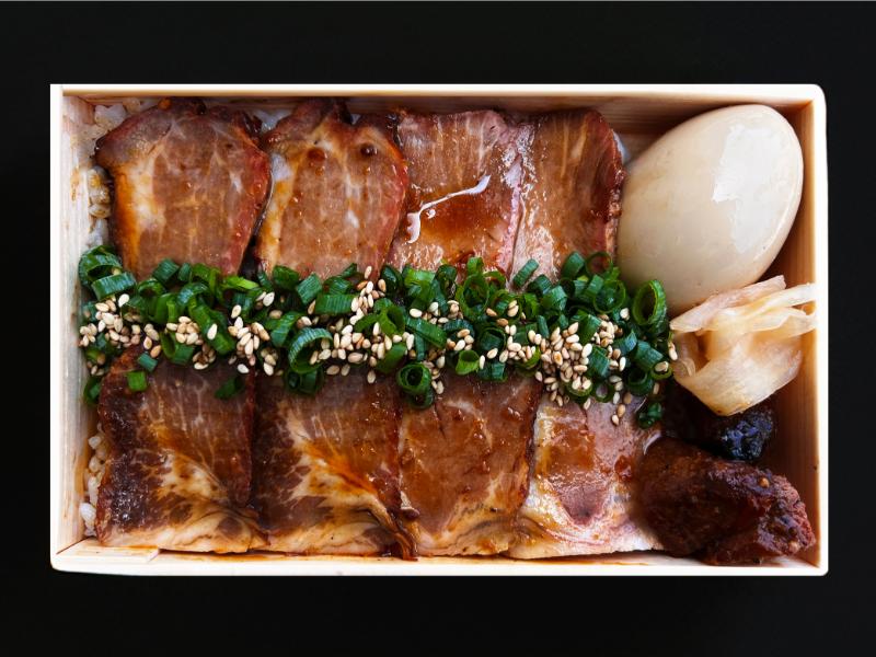 【本格焼豚】蜜汁チャーシュー重【特撰銘柄 林SPF豚】肩ロース 70g