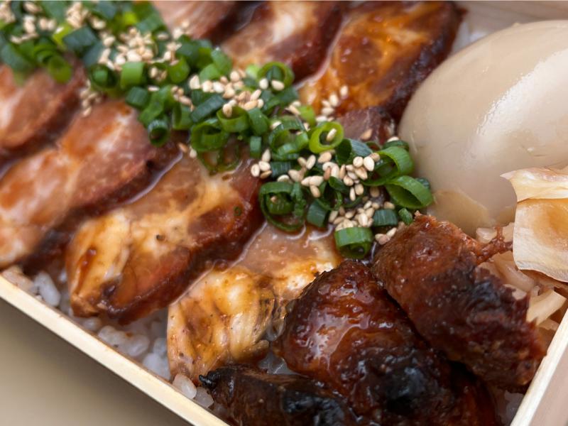 【本格焼豚】蜜汁チャーシュー重【特撰銘柄 林SPF豚】肩ロース 90g