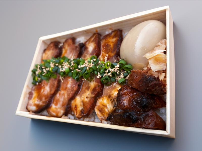 【本格焼豚】蜜汁チャーシュー重【特撰銘柄 林SPF豚】肩ロース 90g