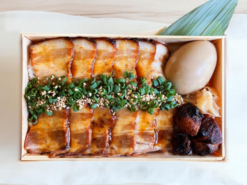 【本格焼豚】蜜汁チャーシュー重【特撰銘柄 林SPF豚】上豚バラ 90g