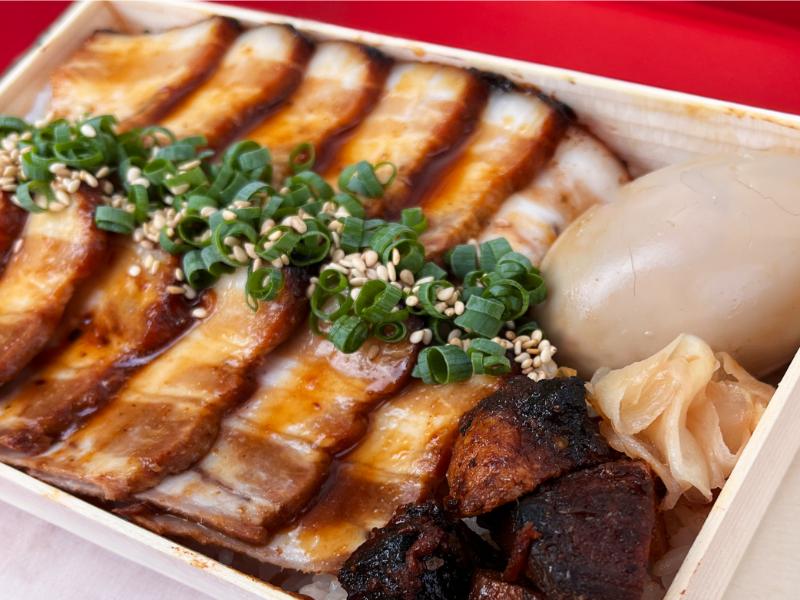 【本格焼豚】蜜汁チャーシュー重【特撰銘柄 林SPF豚】上豚バラ 110g