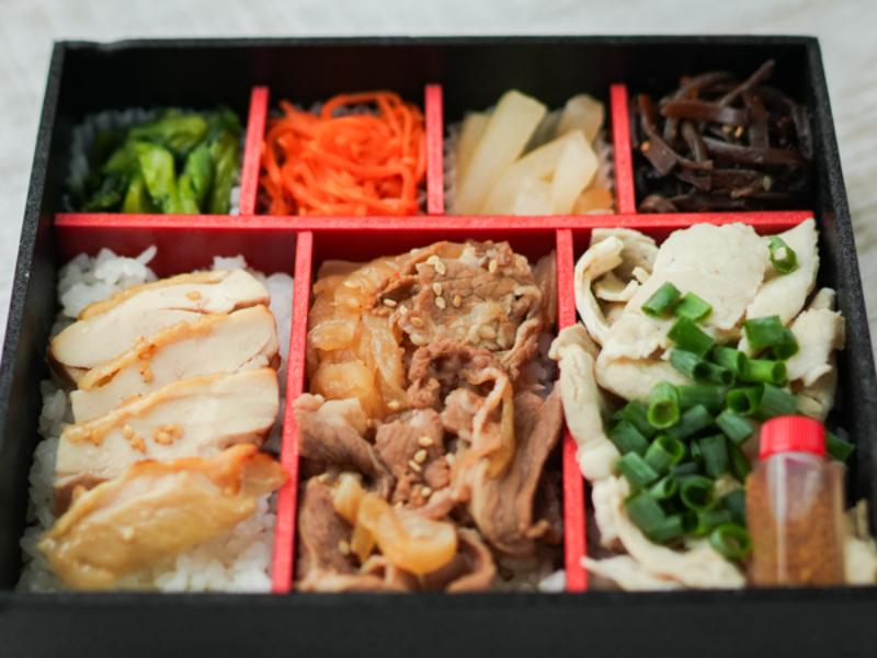 【肉三昧】牛豚鶏の欲張り食べ比べ御膳