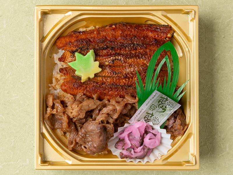 特選鰻重とＡ5和牛すき焼き「千歳」