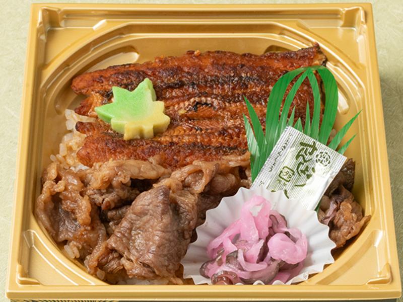 特選鰻重とＡ5和牛すき焼き「千歳」