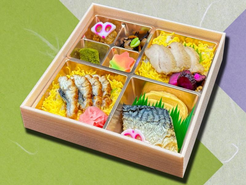 鶏照焼き丼鰻ひつまぶし焼き魚弁当