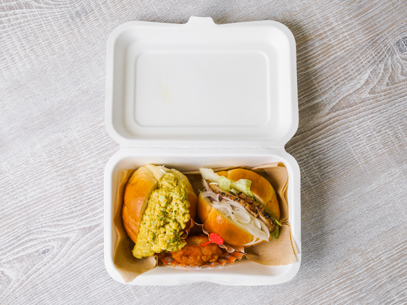 オムライス屋さんの玉子サンド