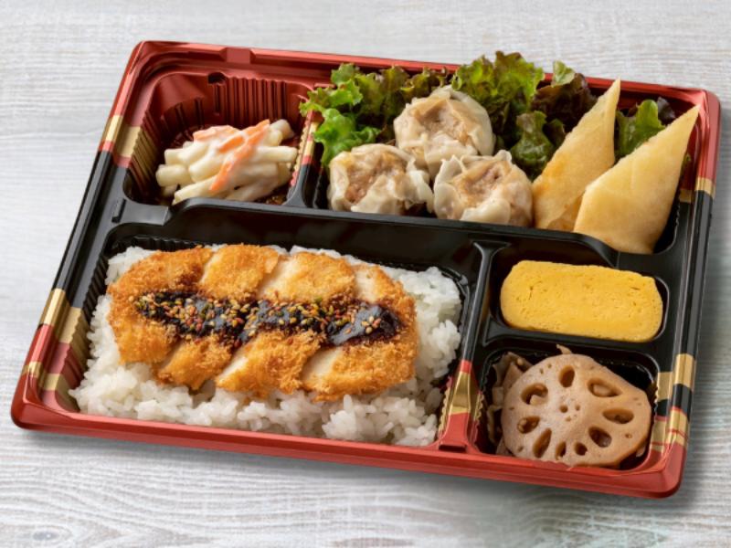 味噌カツのっけ盛り満腹中華弁当