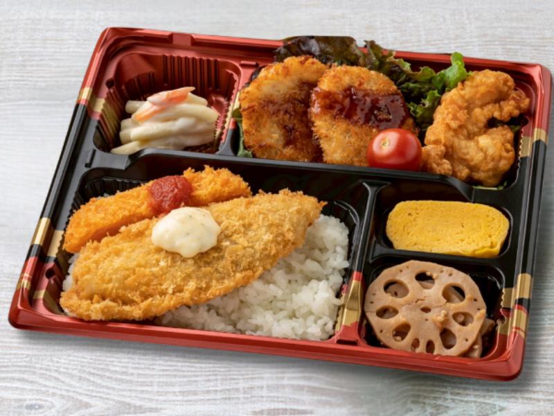 白身魚海老タルタル弁当