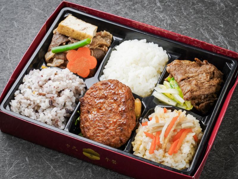 牛肉づくし６升のお弁当