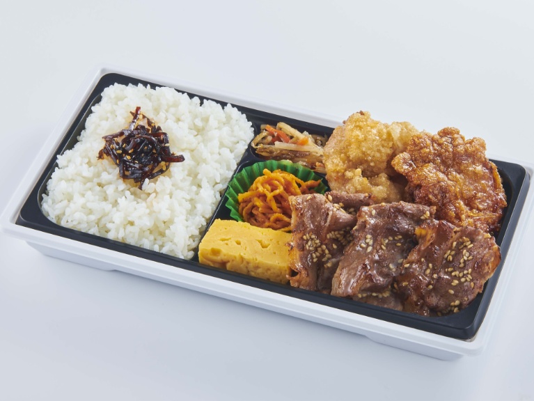 から揚げ＆焼肉弁当