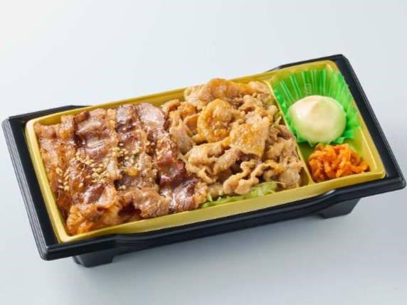 焼肉＆しょうが焼き弁当