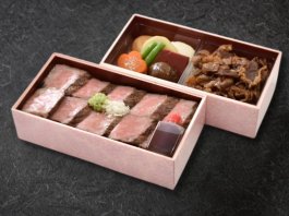 ステーキ重とすき焼きＤＸ弁当