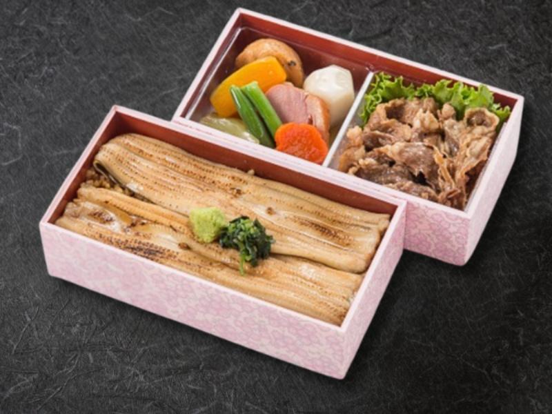 炙り煮穴子重（２本）とすき焼きＤＸ弁当