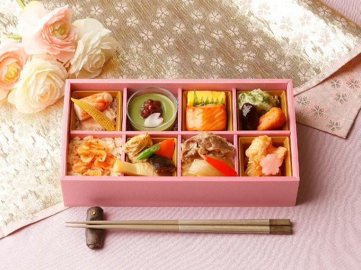 季節御膳「花の便り」（500mlペット緑茶付き）【3月10日～4月26日】