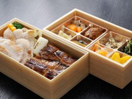 うなぎと豚ロース西京焼き重