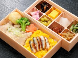 うな玉と鶏塩レモン重