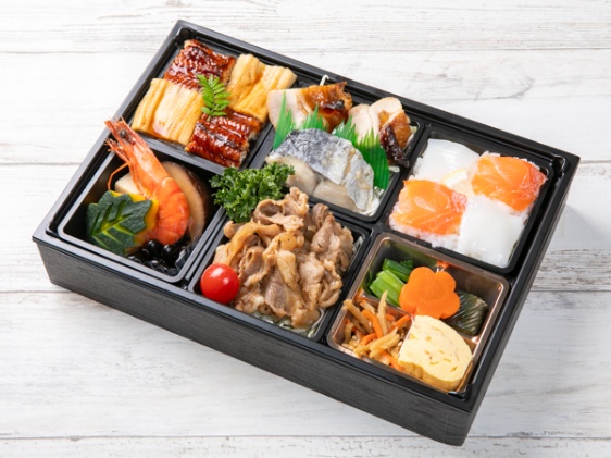 【4種の市松寿司極上御膳】絶品牛焼肉