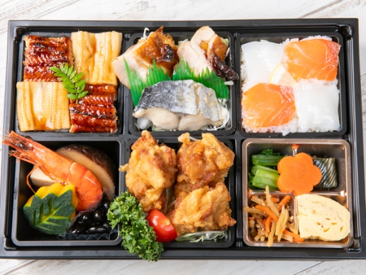 【4種の市松寿司極上御膳】贅沢鶏の唐揚げ