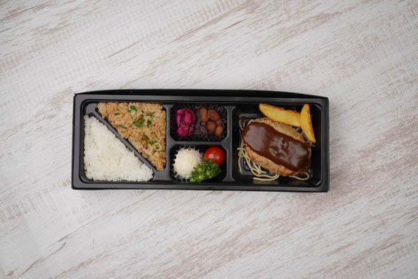 爆爆ハンバーグ弁当