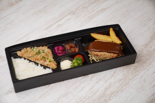 爆爆ハンバーグ弁当