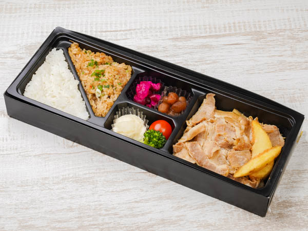 爆爆豚生姜焼き弁当