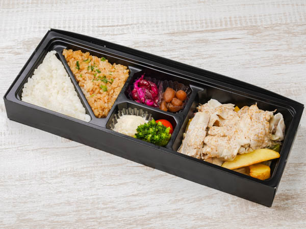 爆爆ごまだれ豚しゃぶ弁当