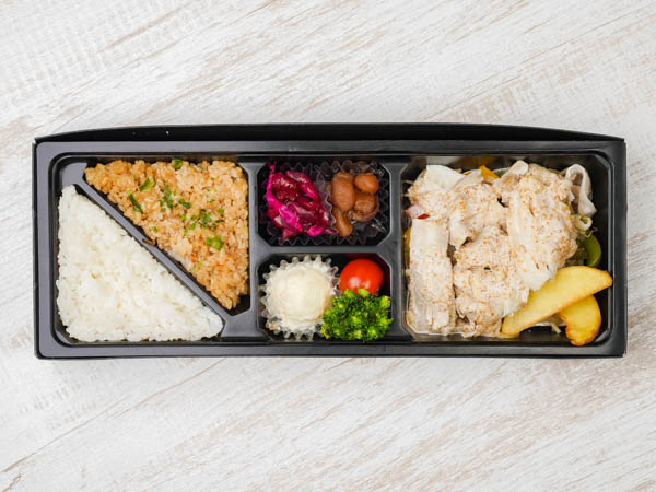 爆爆ごまだれ豚しゃぶ弁当